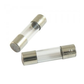 Glass fuse, slow-blow, 1A 250VAC, 5x20mm